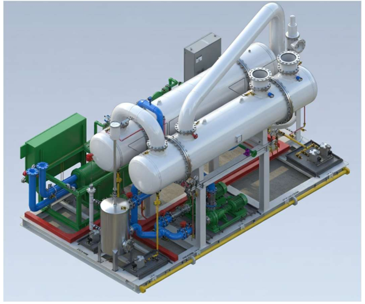Large-capacity (30,000 Nm³/h) indirect dryer by GENEQ